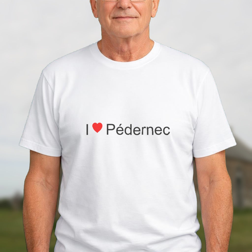 T-shirt I love pédernec