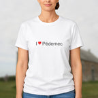 T-shirt I love pédernec