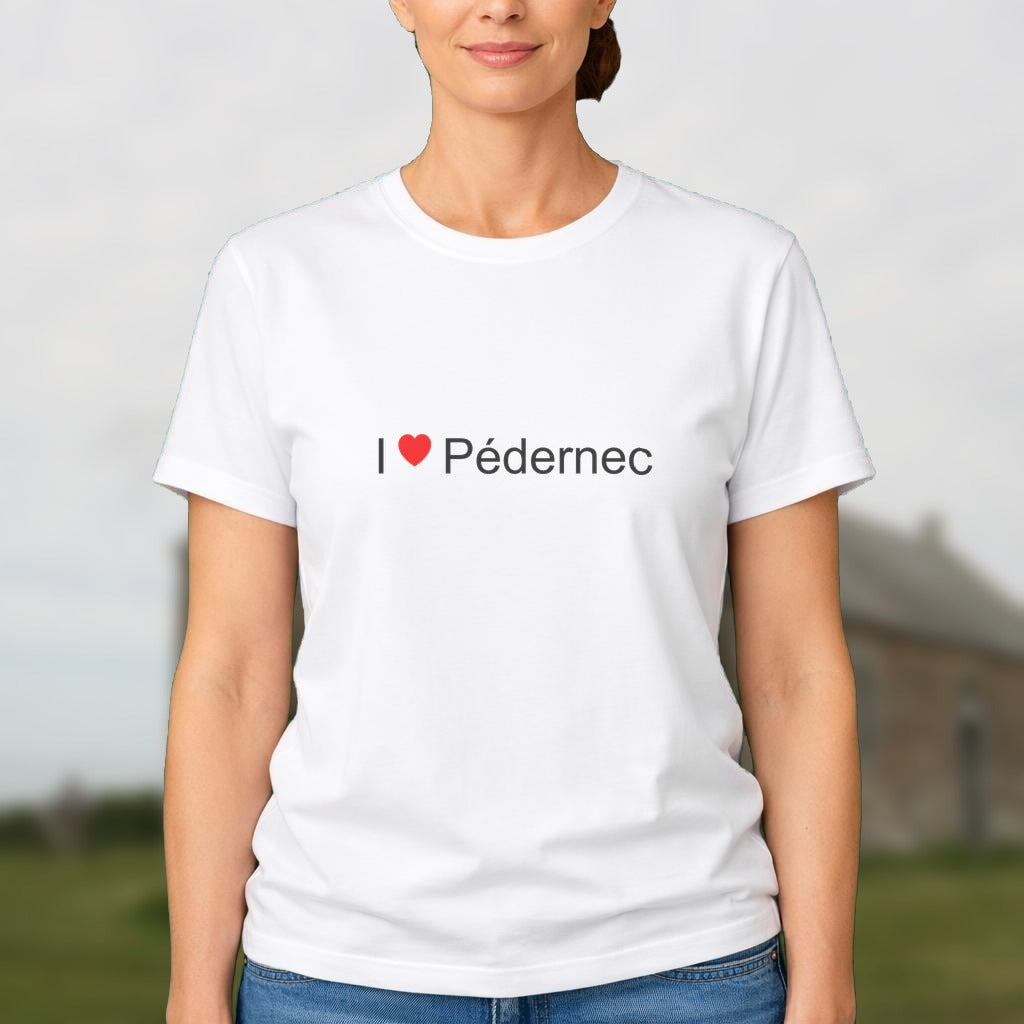 T-shirt I love pédernec