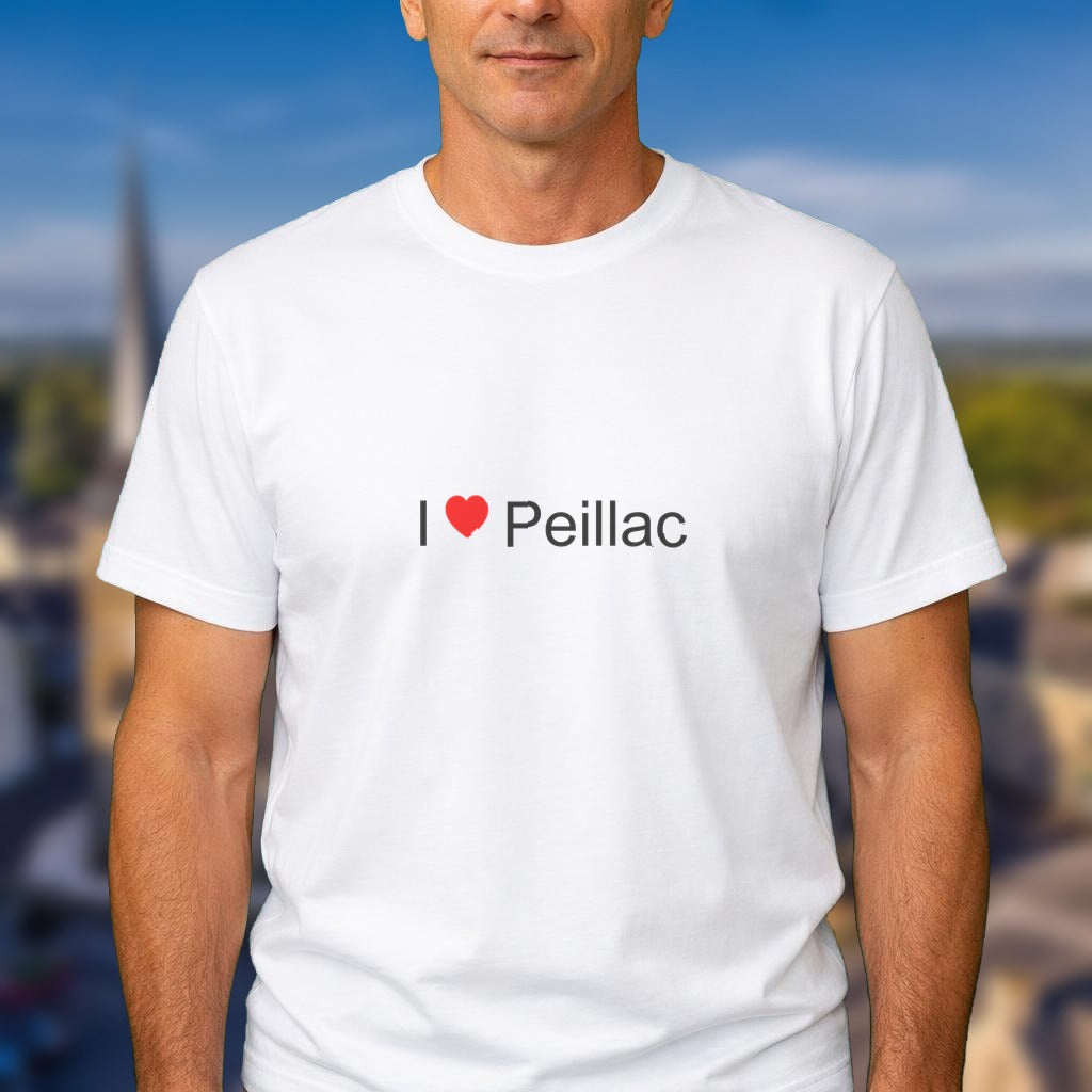 T-shirt I love peillac