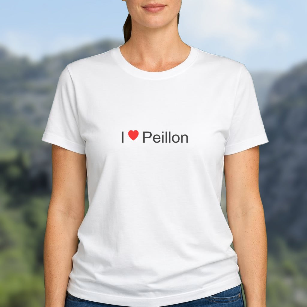 T-shirt I love peillon