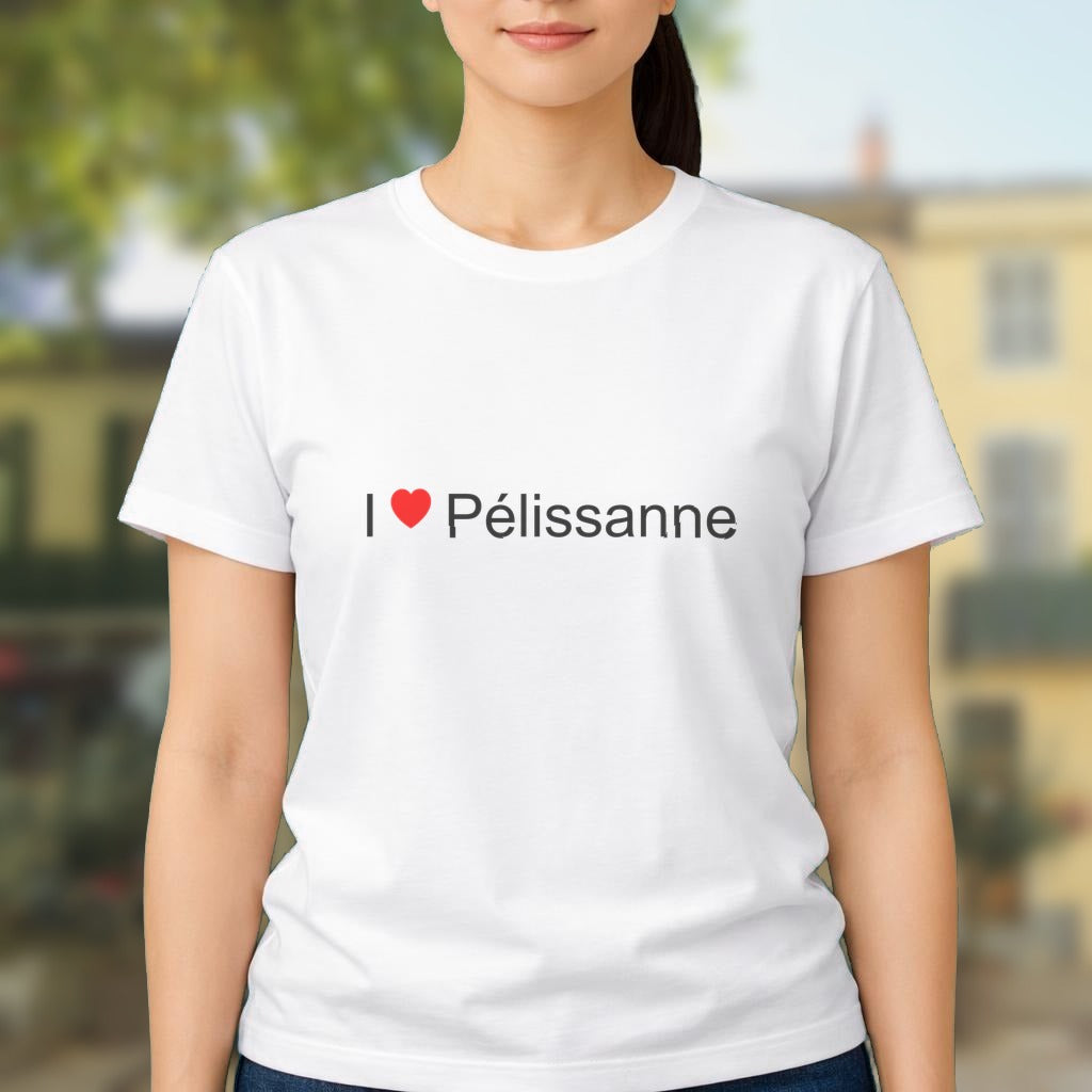 T-shirt I love pélissanne