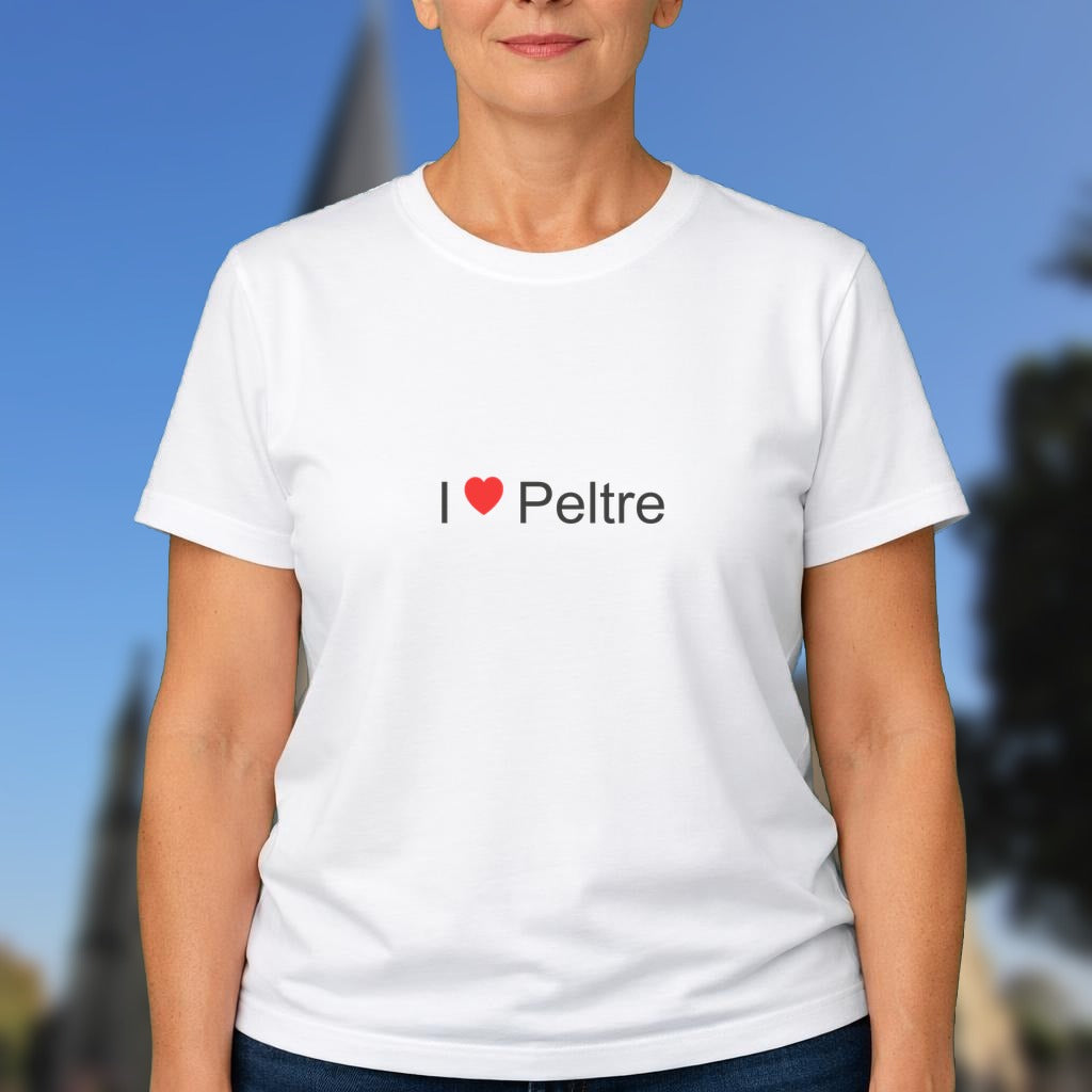 T-shirt I love peltre