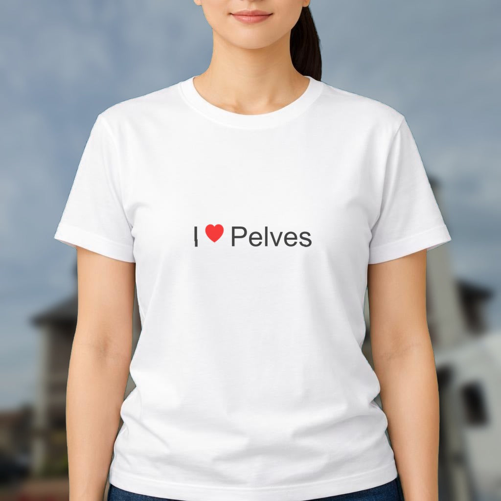 T-shirt I love pelves