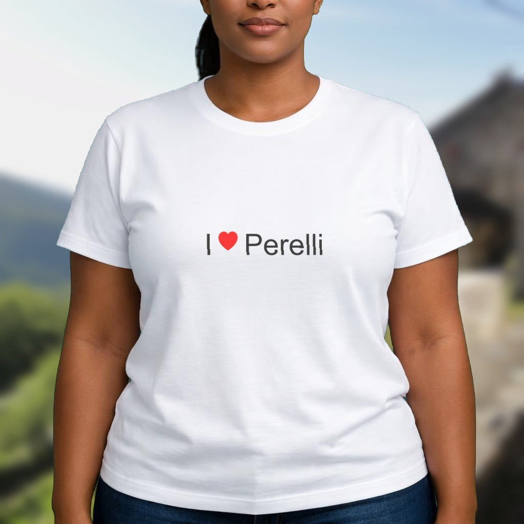 T-shirt I love perelli
