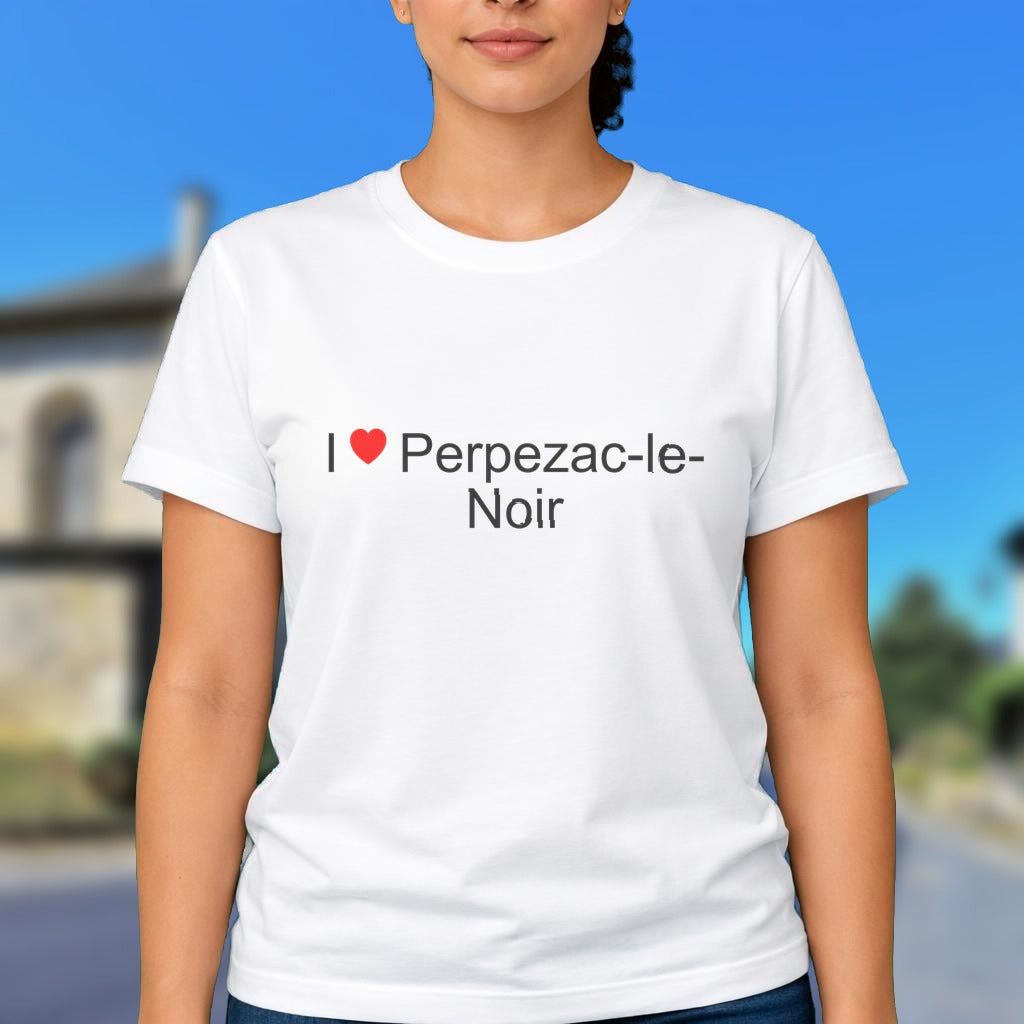 T-shirt I love perpezac-le-noir