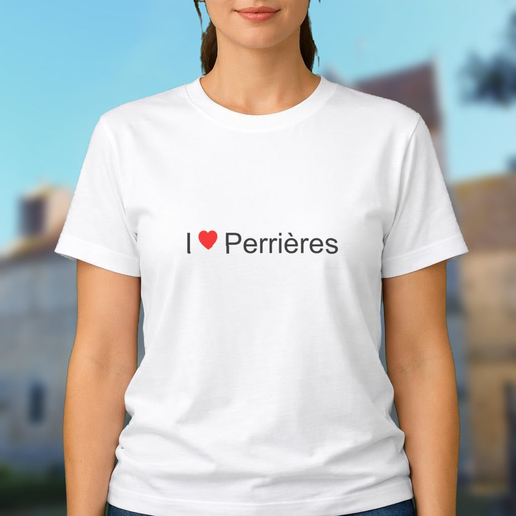 T-shirt I love perrières