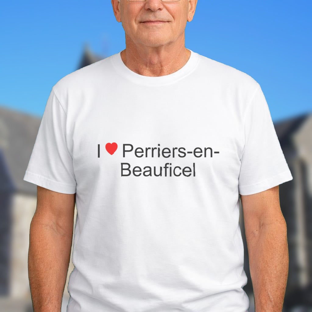 T-shirt I love perriers-en-beauficel