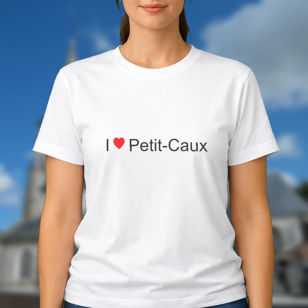 T-shirt I love petit-caux