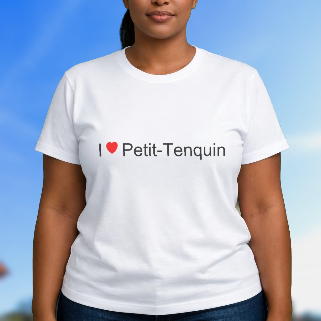 T-shirt I love petit-tenquin