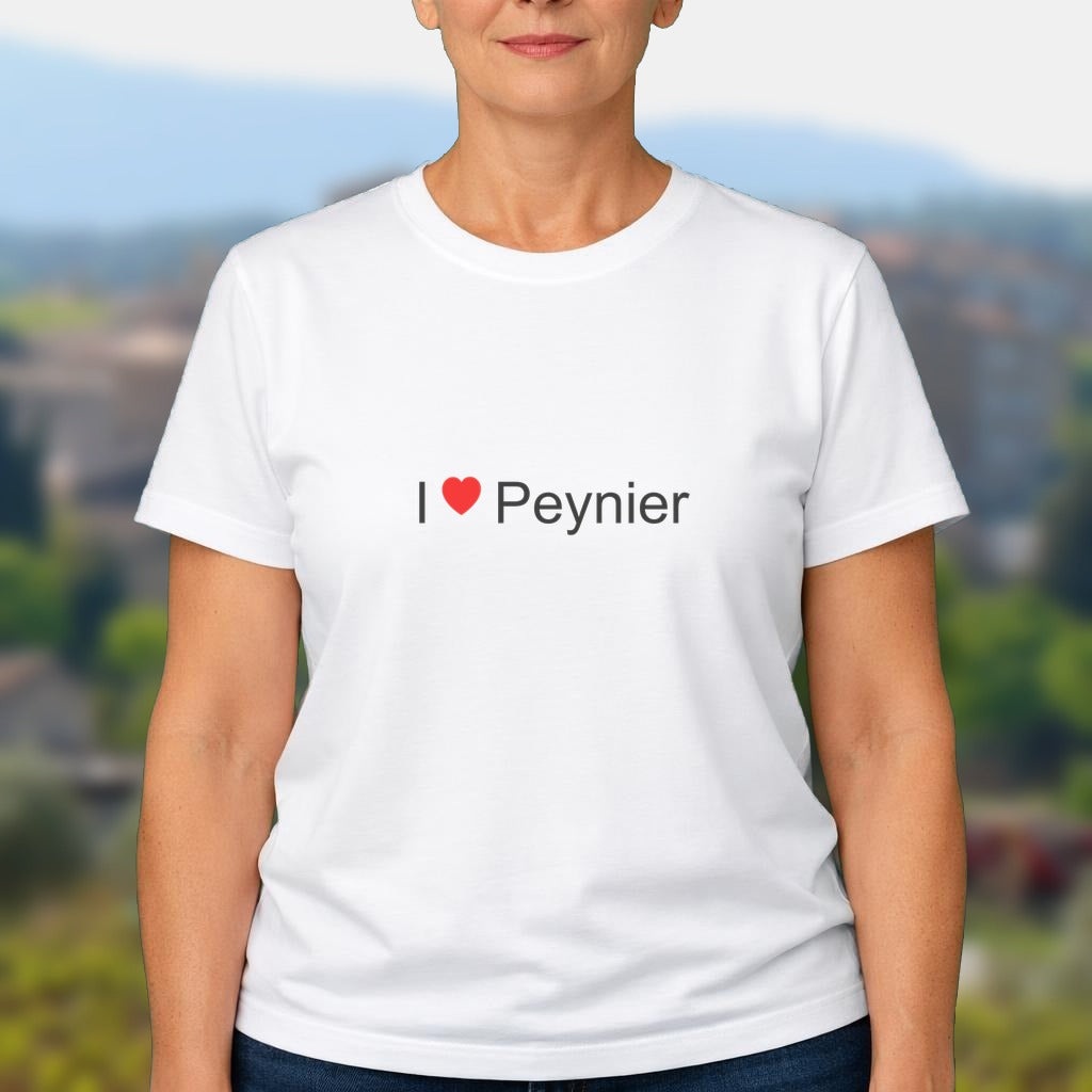T-shirt I love peynier
