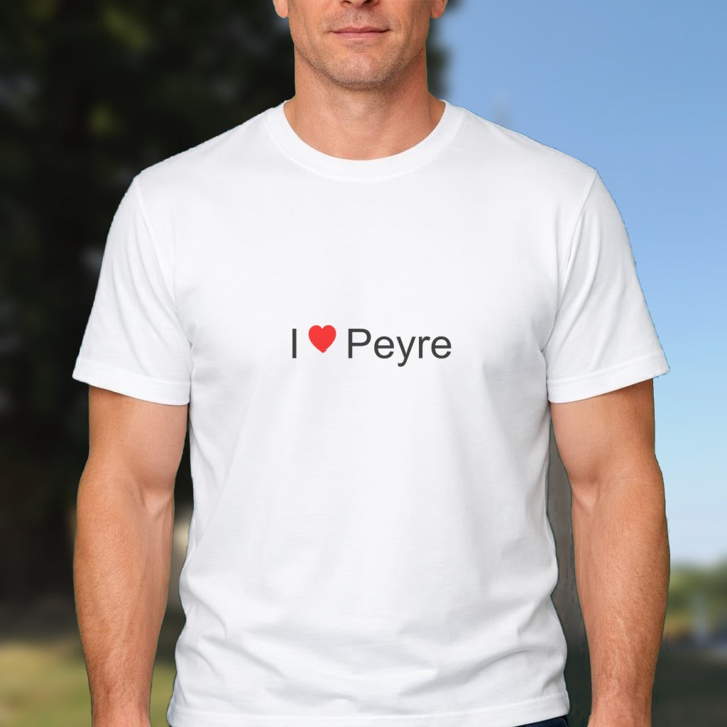 T-shirt I love peyre