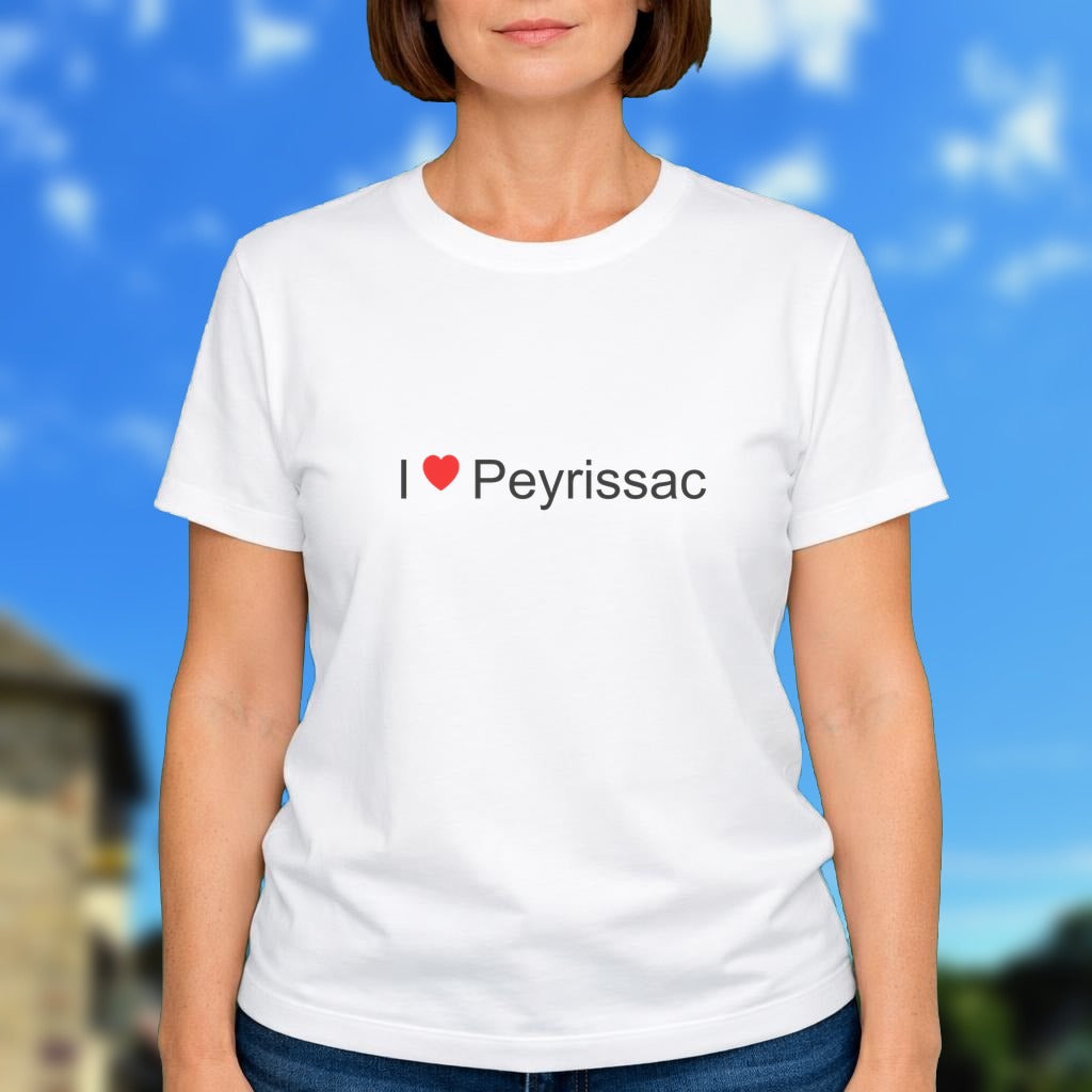 T-shirt I love peyrissac