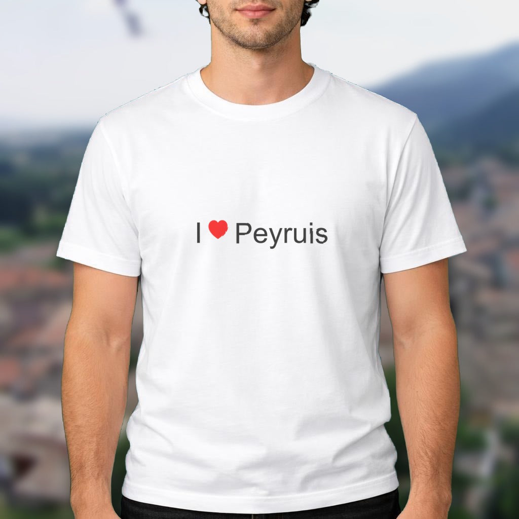 T-shirt I love peyruis