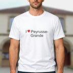 T-shirt I love peyrusse-grande