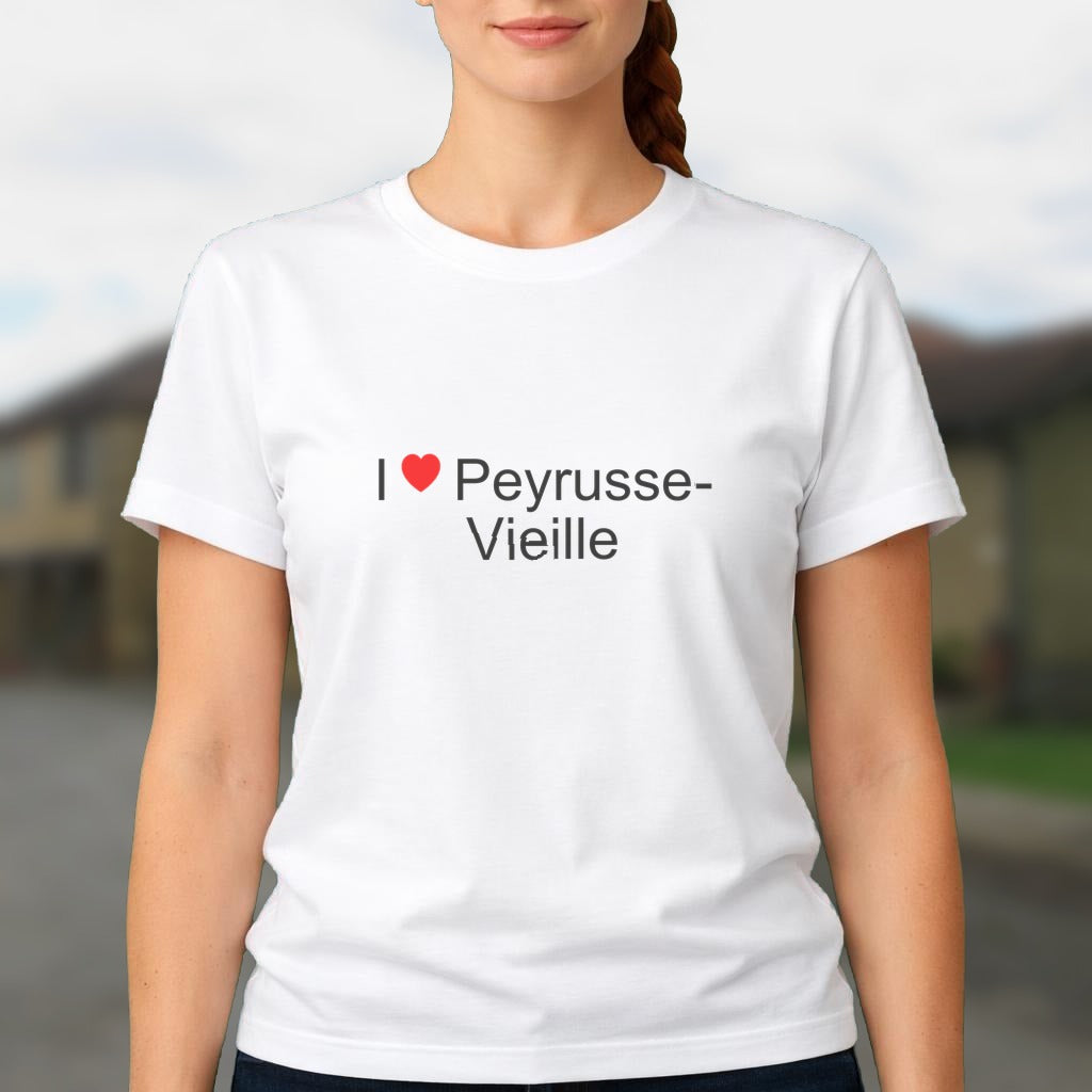 T-shirt I love peyrusse-vieille