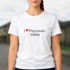 T-shirt I love peyrusse-vieille