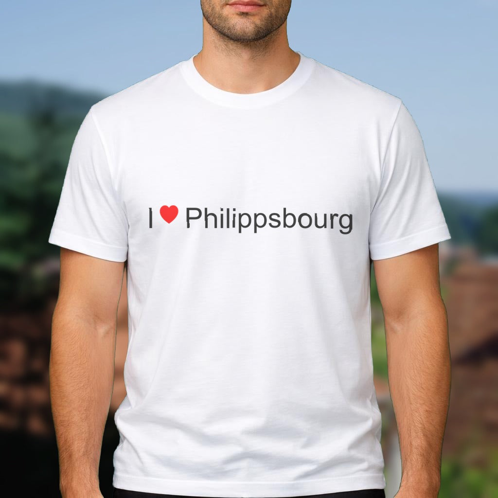 T-shirt I love philippsbourg