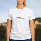 T-shirt I love piana