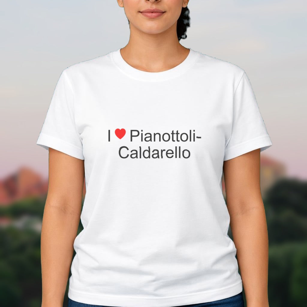 T-shirt I love pianottoli-caldarello