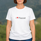 T-shirt I love piazzali