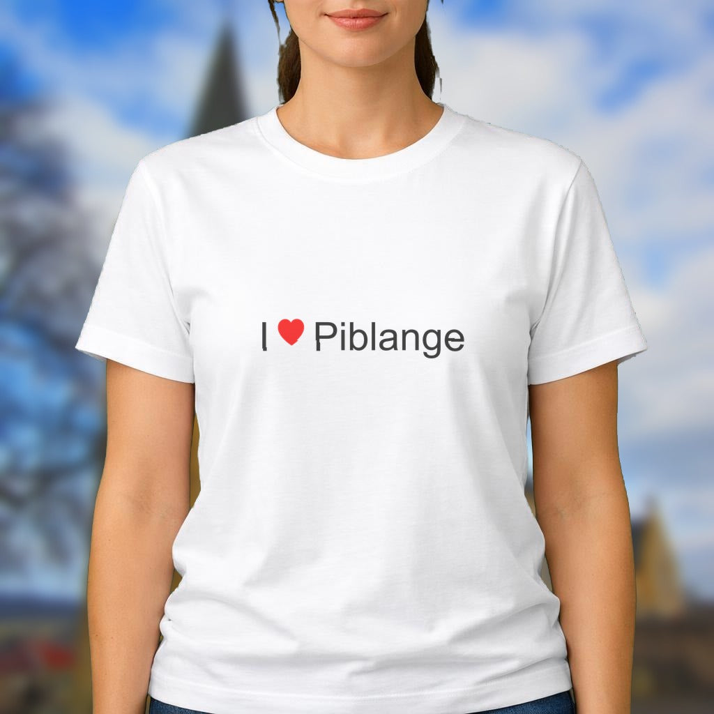 T-shirt I love piblange