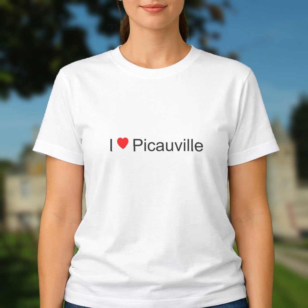 T-shirt I love picauville