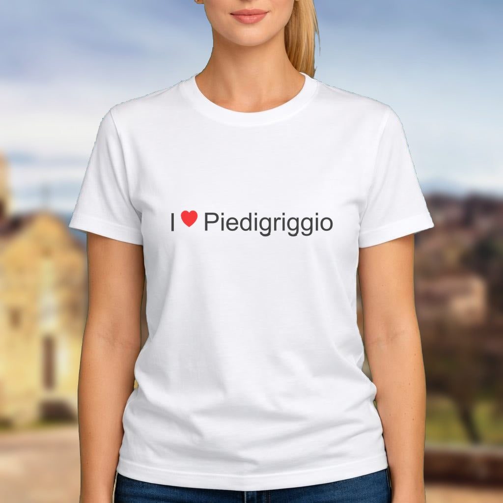 T-shirt I love piedigriggio