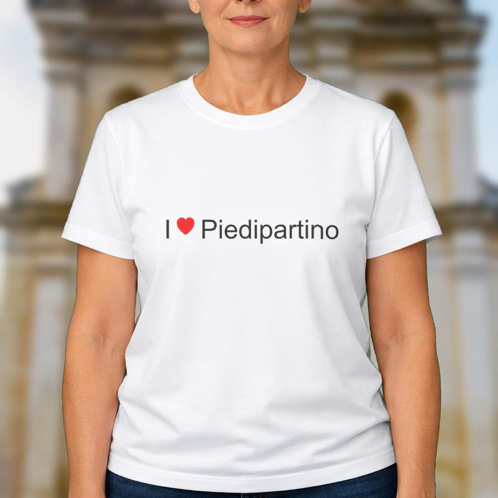 T-shirt I love piedipartino