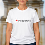T-shirt I love piedipartino