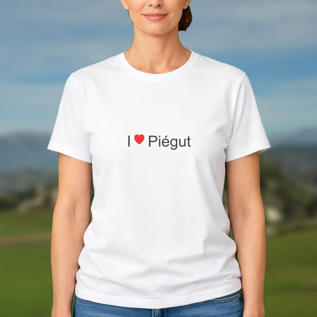 T-shirt I love piégut