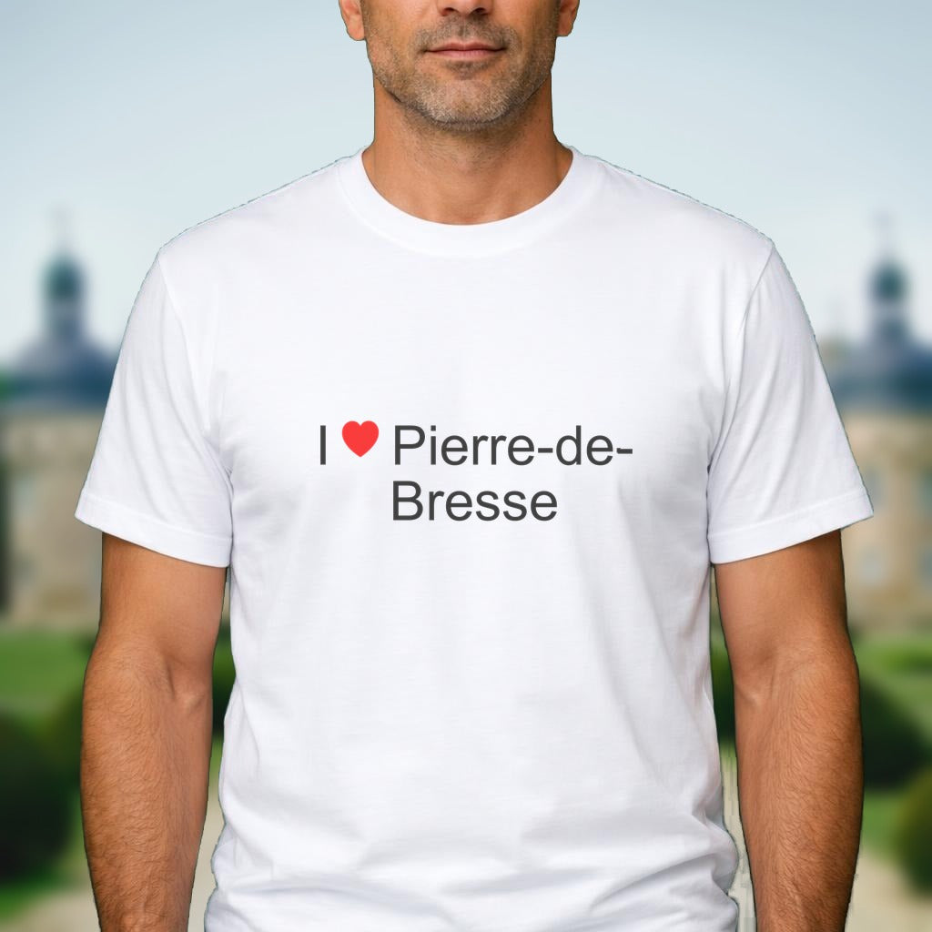 T-shirt I love pierre-de-bresse