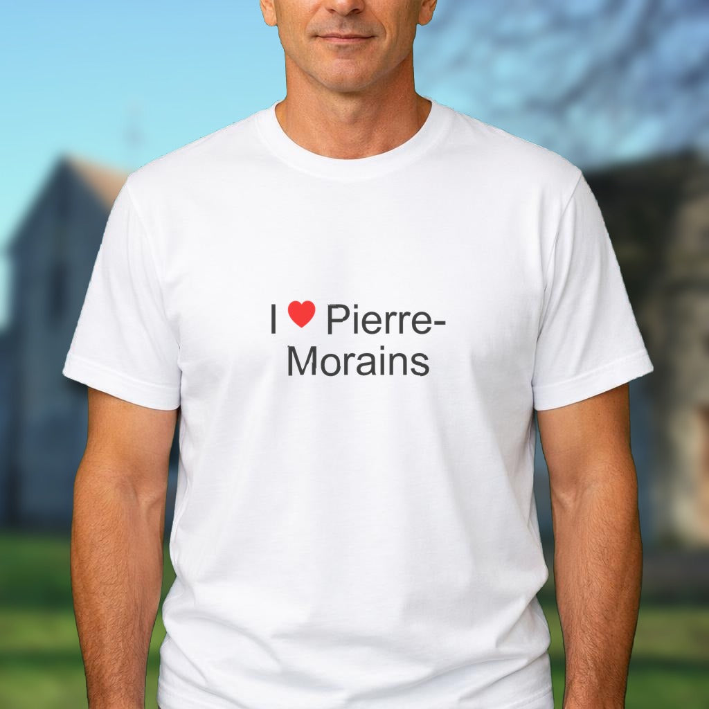 T-shirt I love pierre-morains