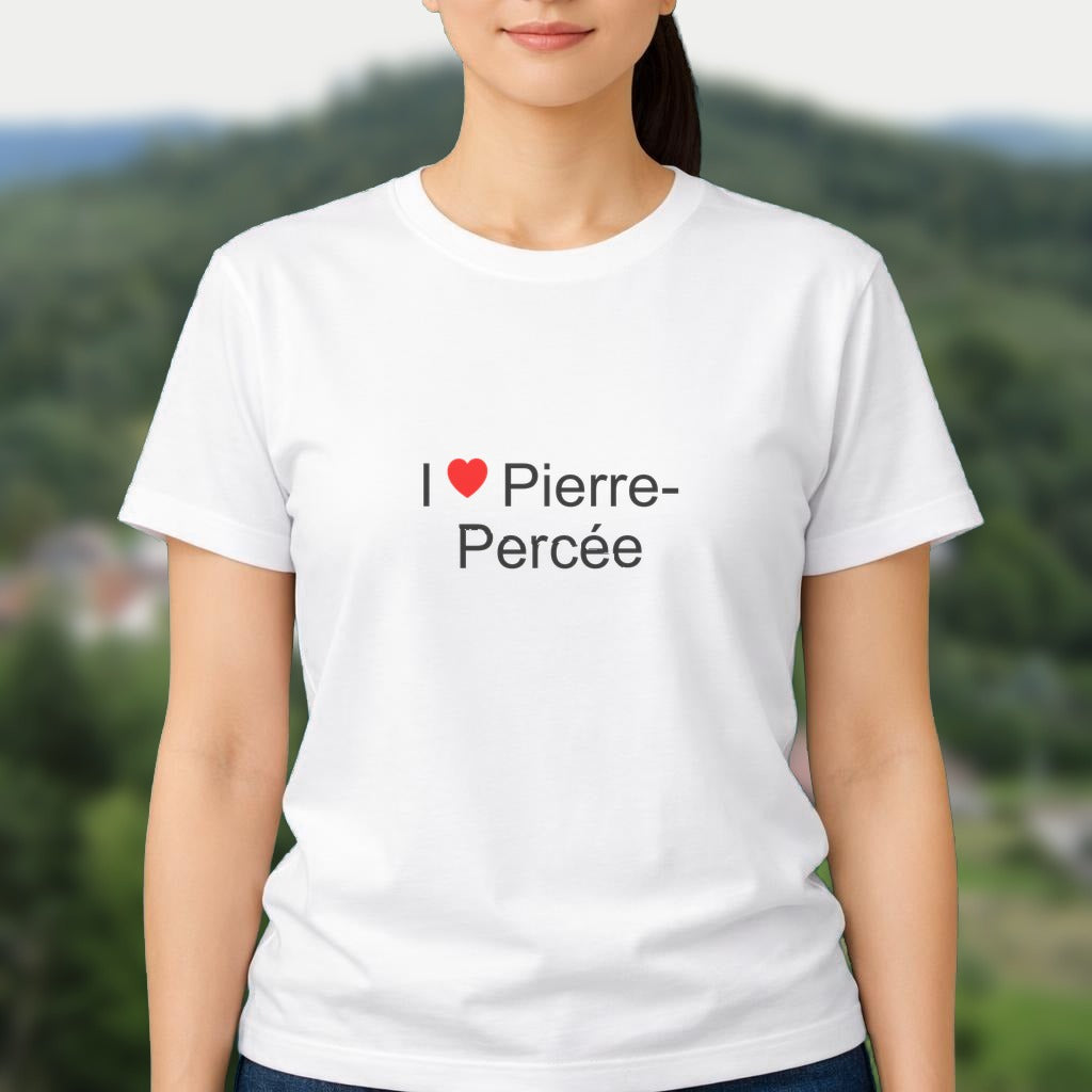 T-shirt I love pierre-percée