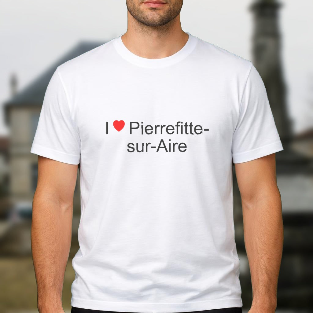 T-shirt I love pierrefitte-sur-aire