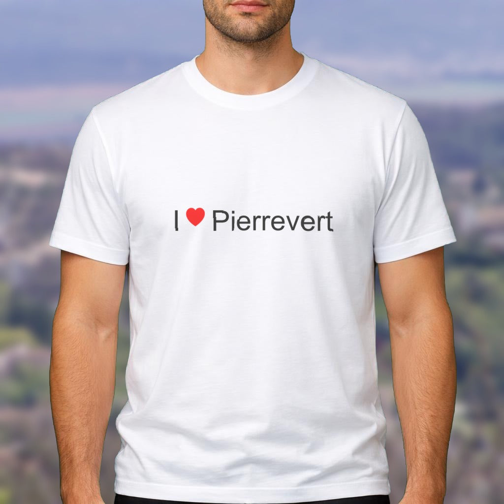 T-shirt I love pierrevert