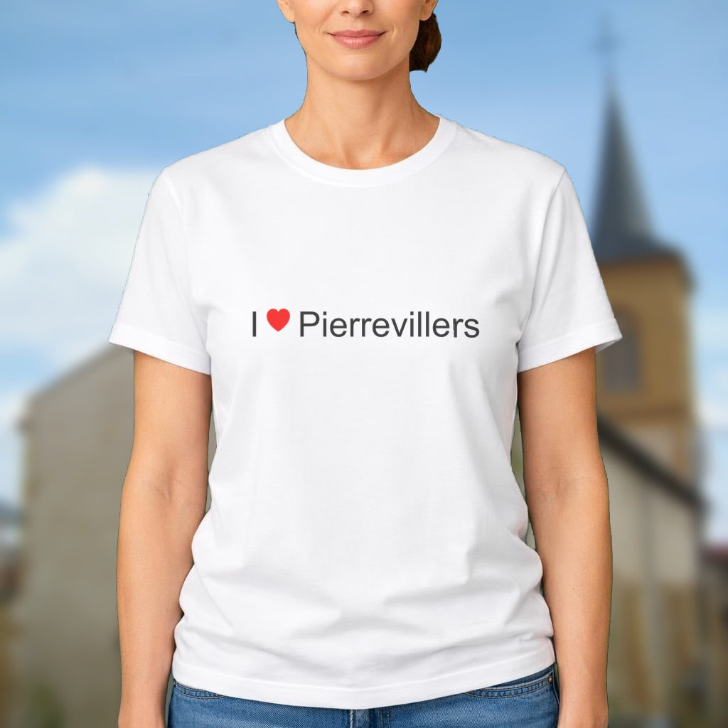 T-shirt I love pierrevillers