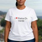 T-shirt I love pietra-di-verde