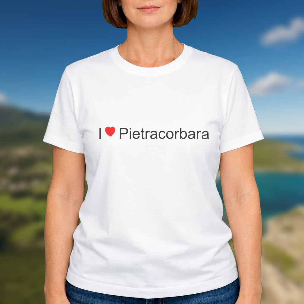 T-shirt I love pietracorbara