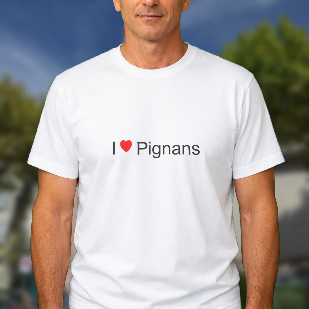 T-shirt I love pignans