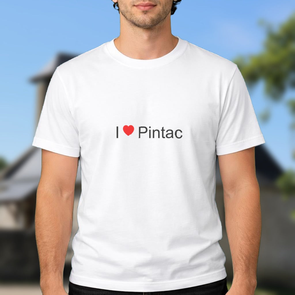 T-shirt I love pintac