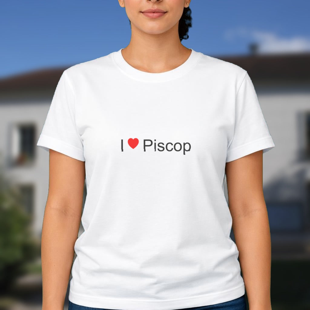 T-shirt I love piscop