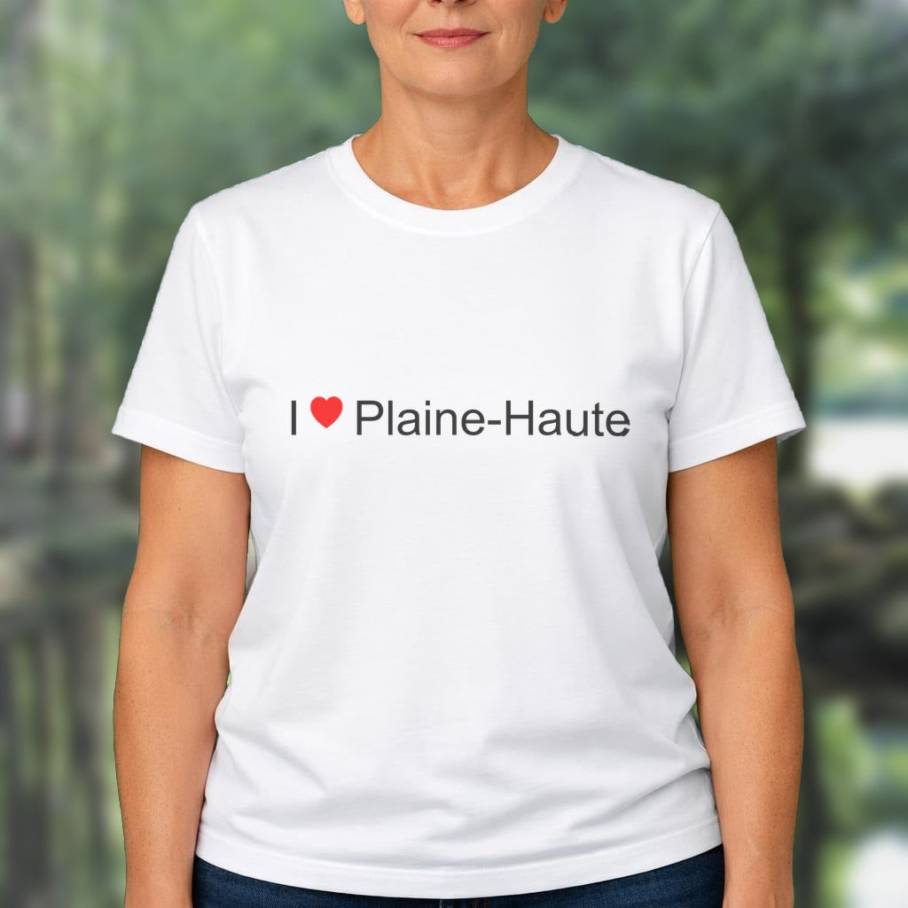 T-shirt I love plaine-haute