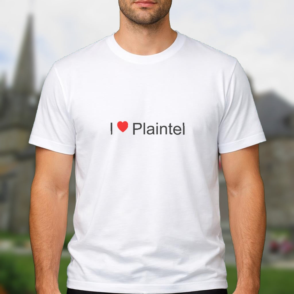 T-shirt I love plaintel