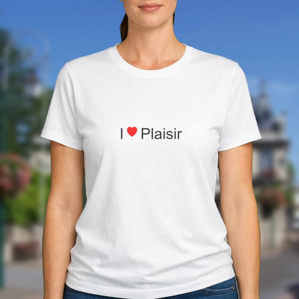 T-shirt I love plaisir