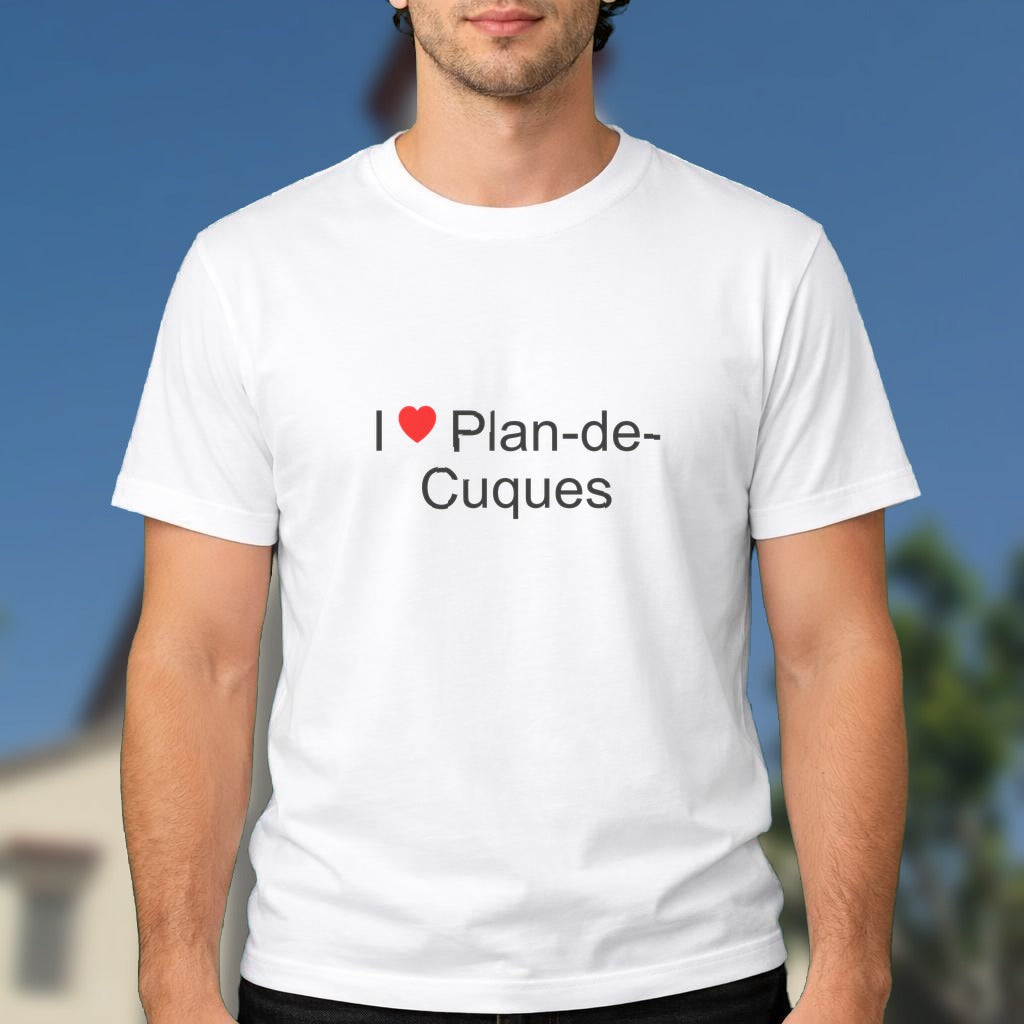 T-shirt I love plan-de-cuques