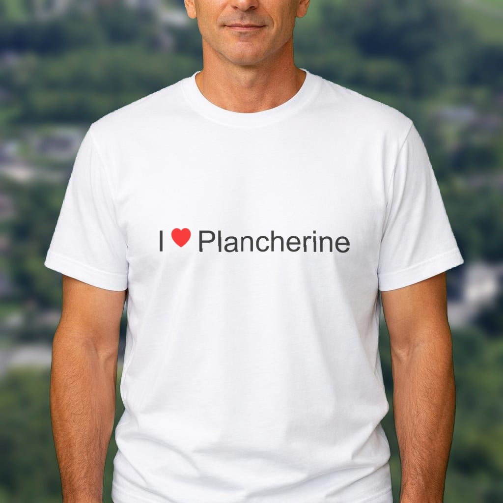 T-shirt I love plancherine
