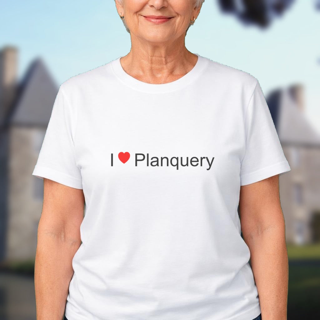 T-shirt I love planquery