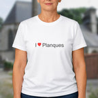 T-shirt I love planques