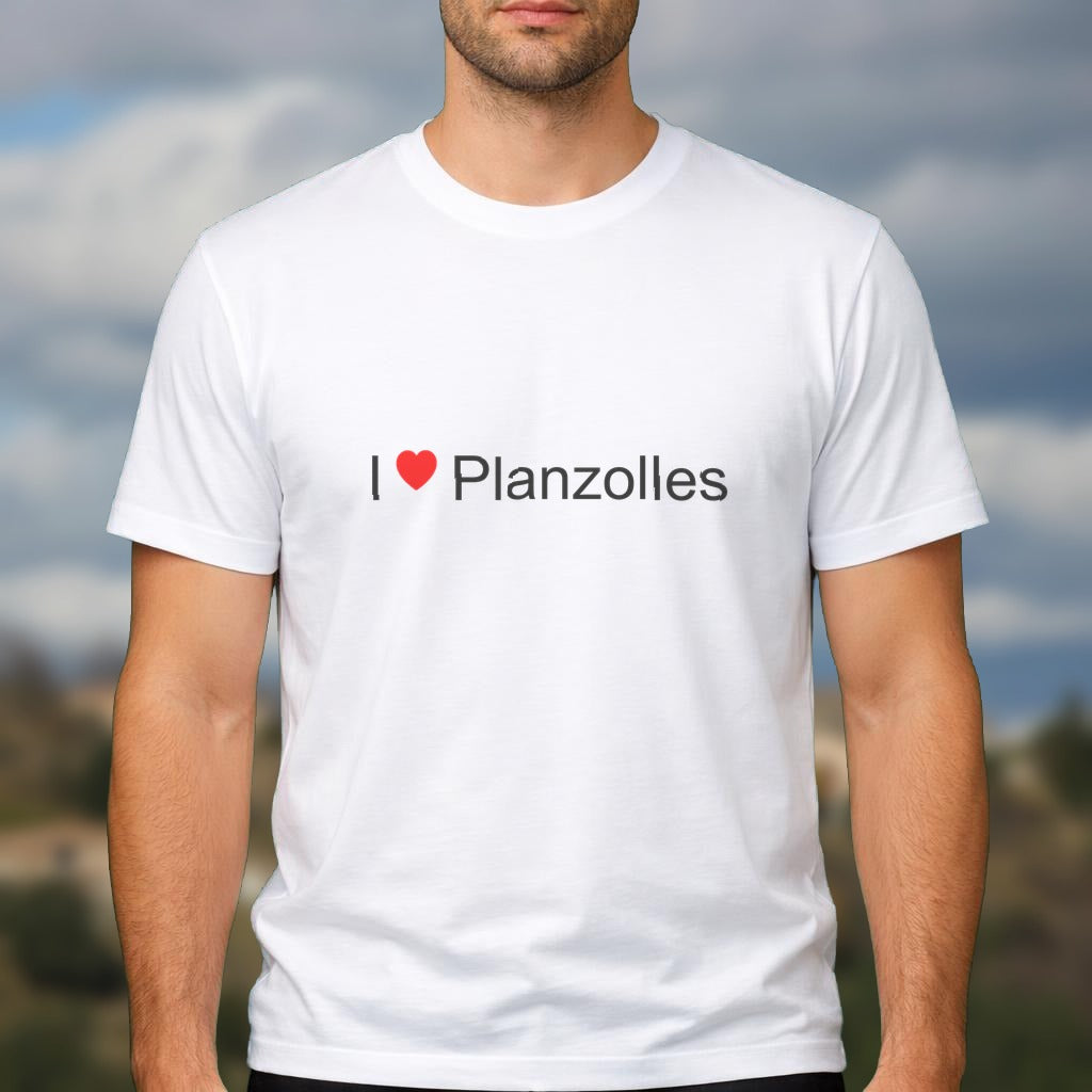 T-shirt I love planzolles